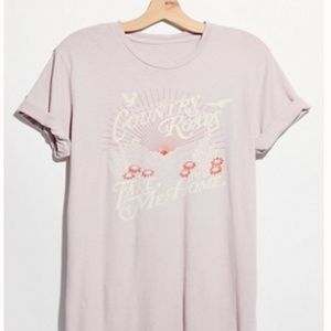 NEW - FREE PEOPLE Country Roads Tee Shirt Top - FP Urban Outfitters REVOLVE